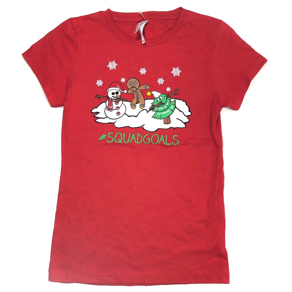 Girl’s L A T Live and Tell Red T-Shirt, Size Large - Picture 1 of 7
